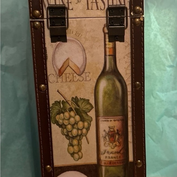 Beautiful Wood Wine Holder, vguc๐๐๐ - Picture 3 of 8